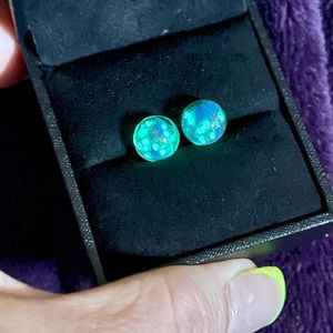 BRAND NEW NOGU FIREFLY GLOW COLBALT EARRINGS